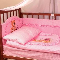 Комплект для детской кроватки из 7 предметов 