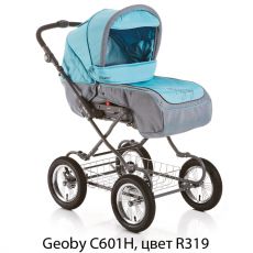 Коляска Geoby C601H (надувные колеса)